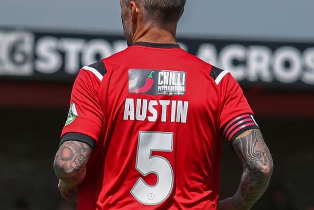 A big day for Ben Austin / Picture: Andy Pelling