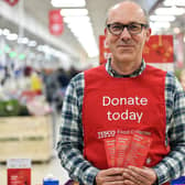Food collection volunteers are needed to encourage shoppers to donate