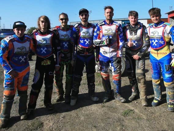 Eastbourne Seagulls at the Kent Royals clash / Picture: Mike Hinves