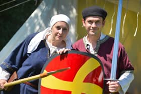 Kids Rule half term activity in the grounds of Battle Abbey.(Yeo Theatrical Services) SUS-210106-131618001