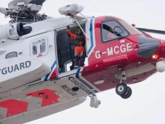 Coastguard Helicopter 'Rescue 175' was tasked to assist in the search.