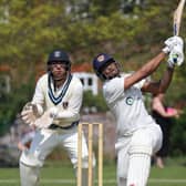 Apoorv Wankhade (pictured) and Toby Shepperson broke long-standing club records in Lindfield CC's game against St James's Montefiore CC. Pictures by Malcolm Page