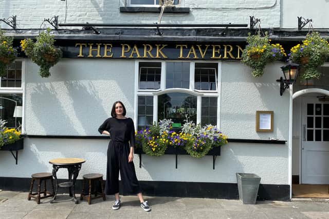Emily Rudd, manager of the Park Tavern in Priory Road.