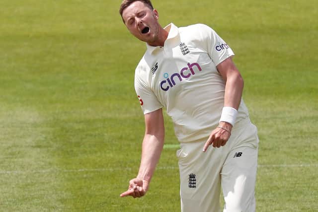Pride before a fall from grace - Ollie Robinson celebrates a wicket against New Zealand / Picture: Getty