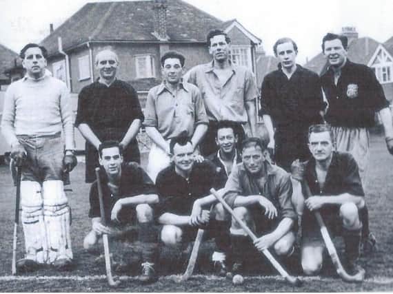 A Worthing Hockey Club team from the 1950s