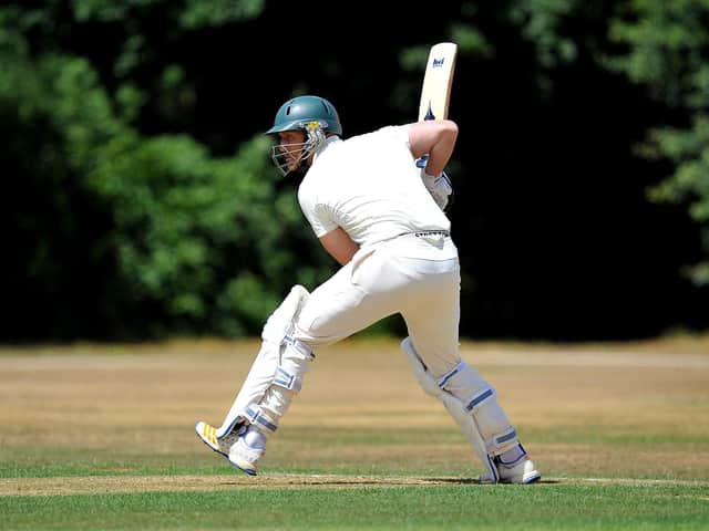 Skipper Michael Thornely top-scored for Horsham CC in their Sussex T20 Cup win at Goring By Sea CC. Picture by Steve Robards