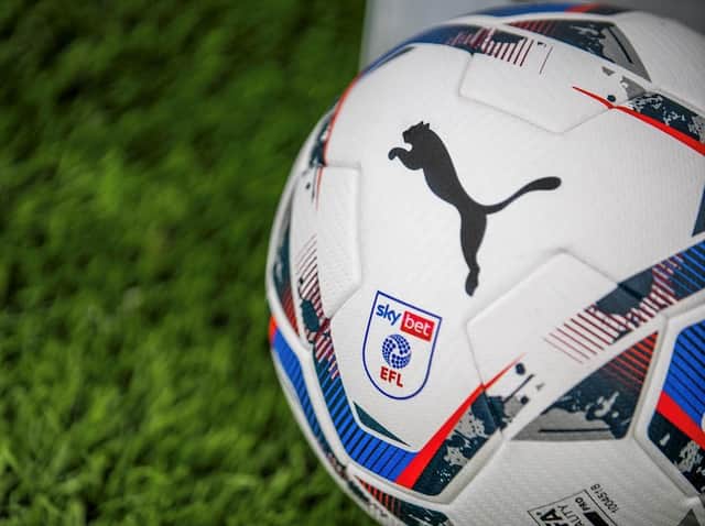 Global sports brand PUMA has announced an exciting new partnership to become the official match ball supplier of the EFL. Picture courtesy of the EFL