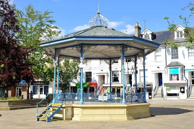 The Bandstand in the Carfax, Horsham. Pic by Steve Robards