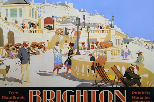 Two brilliant posters from the Brighton Museum shop are also part of the prize package. This is the first poster