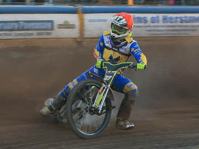 Tom Brennan came good late on at Scunthorpe / Picture: Mike Hinves