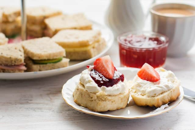 Guests will receive an afternoon tea box to enjoy in the landscaped gardens at Neptune House, or to take home