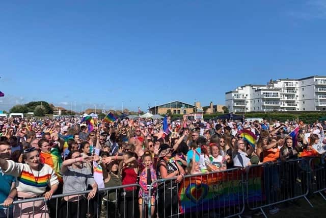 Eastbourne Pride 2019. SUS-210806-100624001