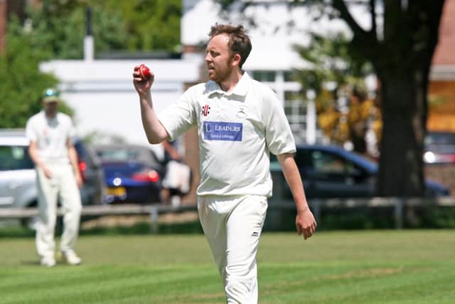 Lindfield's Scott Pedley returned bowling figures of 2-23