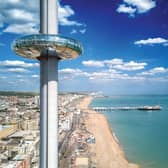 People will be able to watch the summer solstice sun rise over the sea from 138 metres high in the sky.