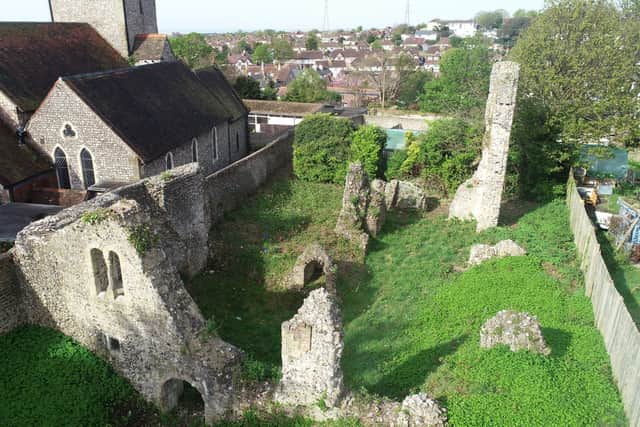The ruins in Portslade