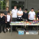 Pupils and teachers from Woodlands Meed are overjoyed that they can get £1,040 worth of Usborne books. Picture: Woodlands Meed