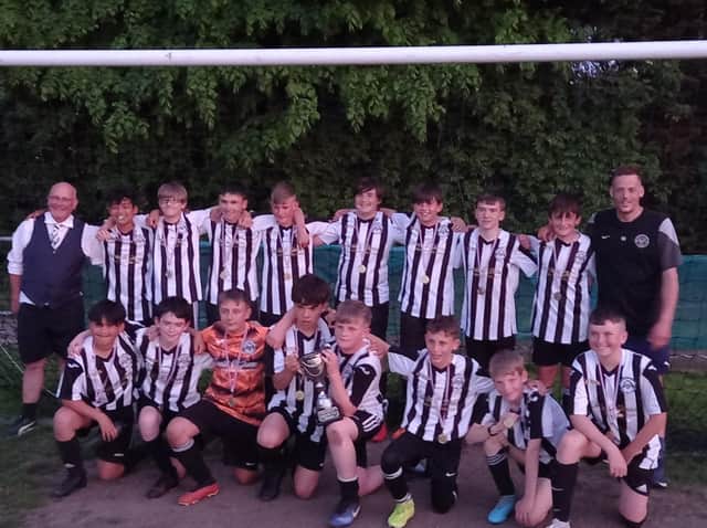 Cup winners - Rustington Otters under-13s