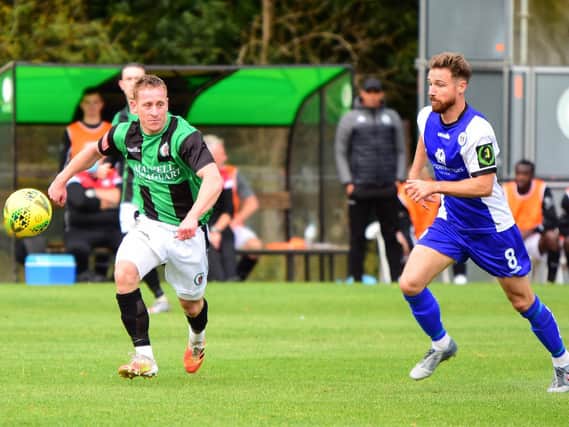 Pat Harding is among players confirmed as staying with Burgess Hill for next season / Picture: Chris Neal