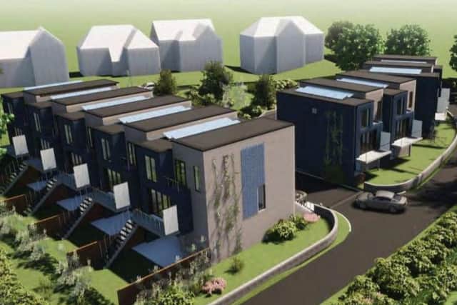 Designs of the proposed new Seaford homes