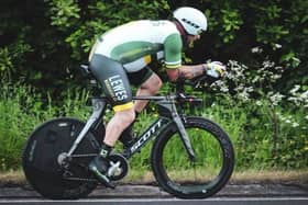 Gavin Richards shone in the latest Wanderers time trial