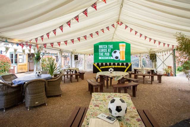 The Euro 2020 hospitality at Goffs Manor