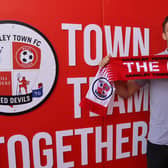 Former Millwall and Eastbourne Borough defender Harry Ransom has moved to Crawley Town. Picture courtesy of Crawlet Towb