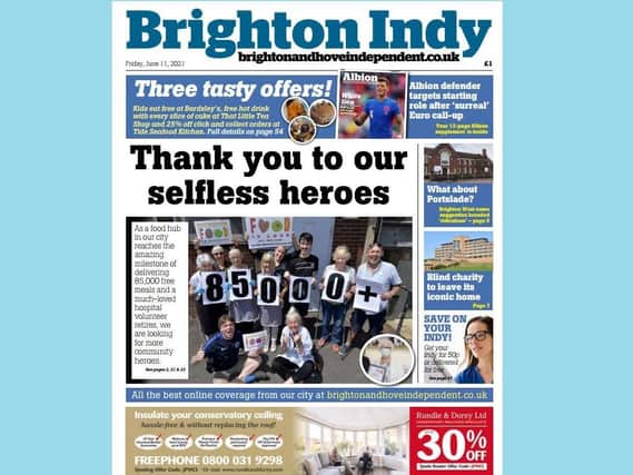 The June 11 edition of the Brighton Indy is out now