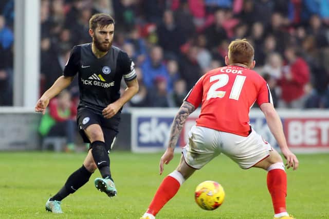 Crawley Town new boy Jack Payne in action for Peterborough United at Walsall in 2014. Picture by Joe Dent/JMP
