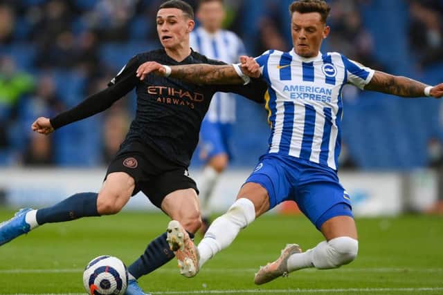 Brighton's Ben White and Manchester City's Phil Foden are in contention to play for England against Croatia this Sunday