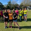 Burgess Hill Cricket Club were proud to host their first women’s softball festival in St Johns Park on Saturday. Pictures courtesy of Matt Charman