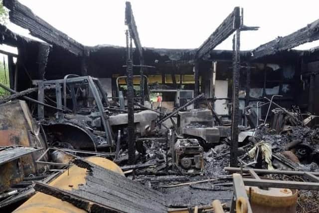The school had hoped to relocate the historic former pavilion, which was razed to the ground by arsonists in March 2019