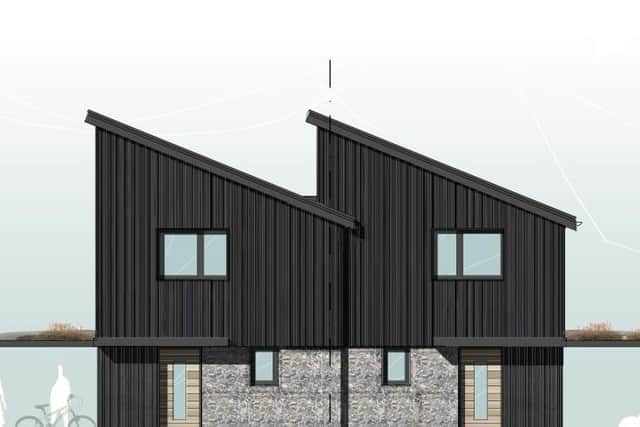 Proposed design of new Bosham homes