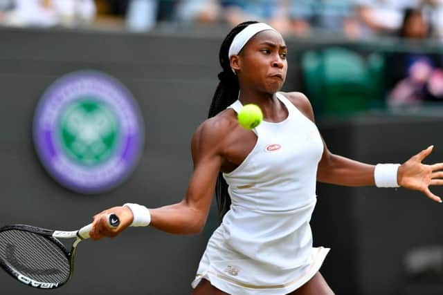 Coco Gauff made waves at Wimbledon in 2019