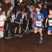 One of the junior races at the last Corporate Challenge event held - in March last year / Picture: Derek Martin