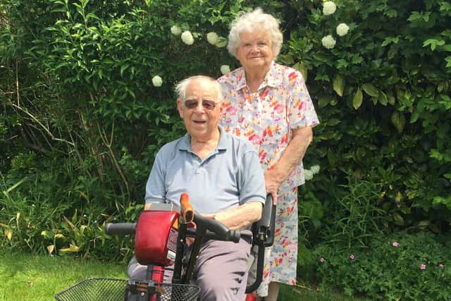 Deryck and Joan Tutton have celebrated 70 years of happy marriage