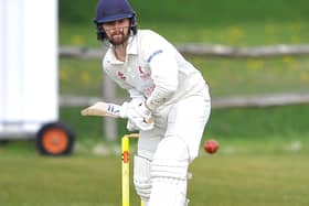Nick Oxley took 4-68 then hit 59 in Horsham CC’s win over Preston Nomads CC 2nd XI. Picture by Steve Robards