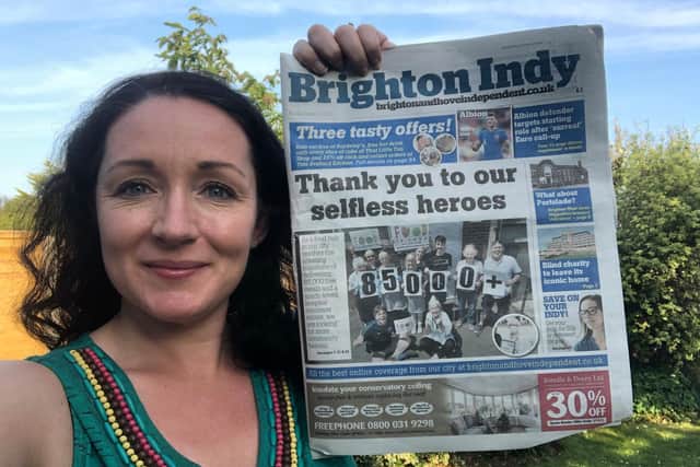 Brighton Indy editor Nicola Caines