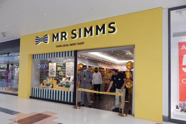The new Mr Simms shop in County Mall