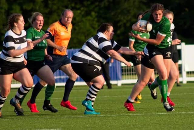 The Ladies were beaten 0-25 by their local rivals