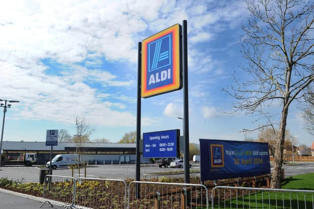 Aldi already has a store in Lottbridge Drove, Eastbourne (Photo by Jon Rigby) SUS-160414-093828008