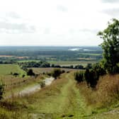 View towards Chichester from the Trundle