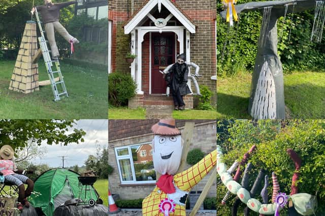 Horsted Keynes scarecrow competition entries SUS-210621-140607001