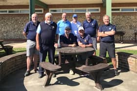 The over-55 team at Littlehampton GC