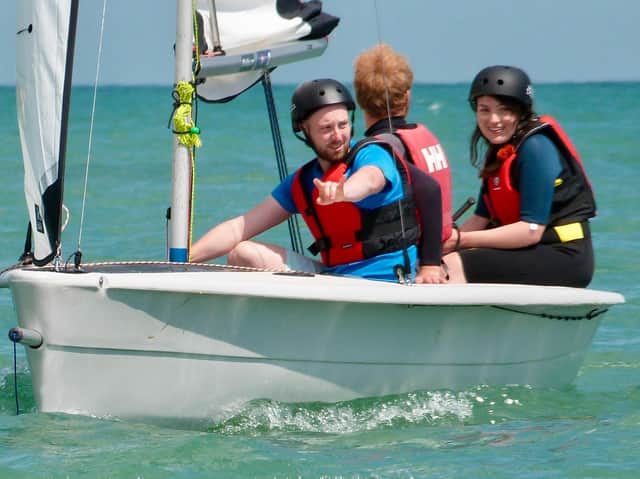 Novice sailors learn the racing ropes with Hastings and St Leonards SC / Picture: Philip Blurton