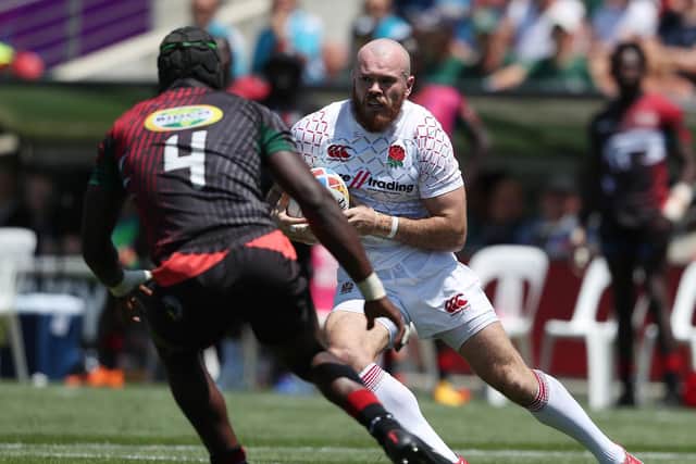 Tom Bowen in sevens action / Picture: Getty