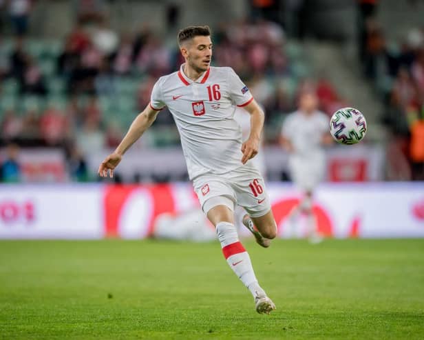 Jakub Moder looks set to start for Poland against Spain tonight
