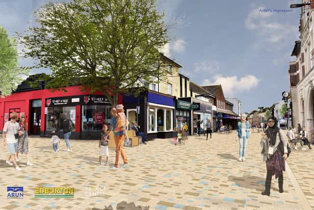 Littlehampton High Street is set for a 'fresh, clean, vibrant' new look