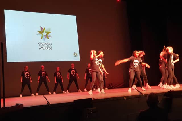 Urban City Dance perform at the awards