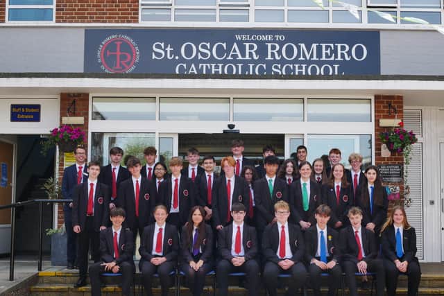 Students from years nine and ten at St Oscar Romero Catholic School entered the Royal Society of Biology's The Biology Challenge for the third year running