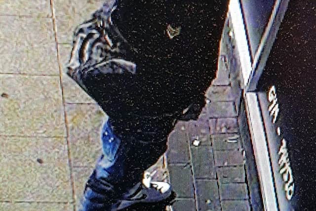 Police said at 1.30am on Monday 21 June the man in this CCTV still approached the 49-year-old homeless man who was sleeping in the street, in Haslett Avenue, Crawley.